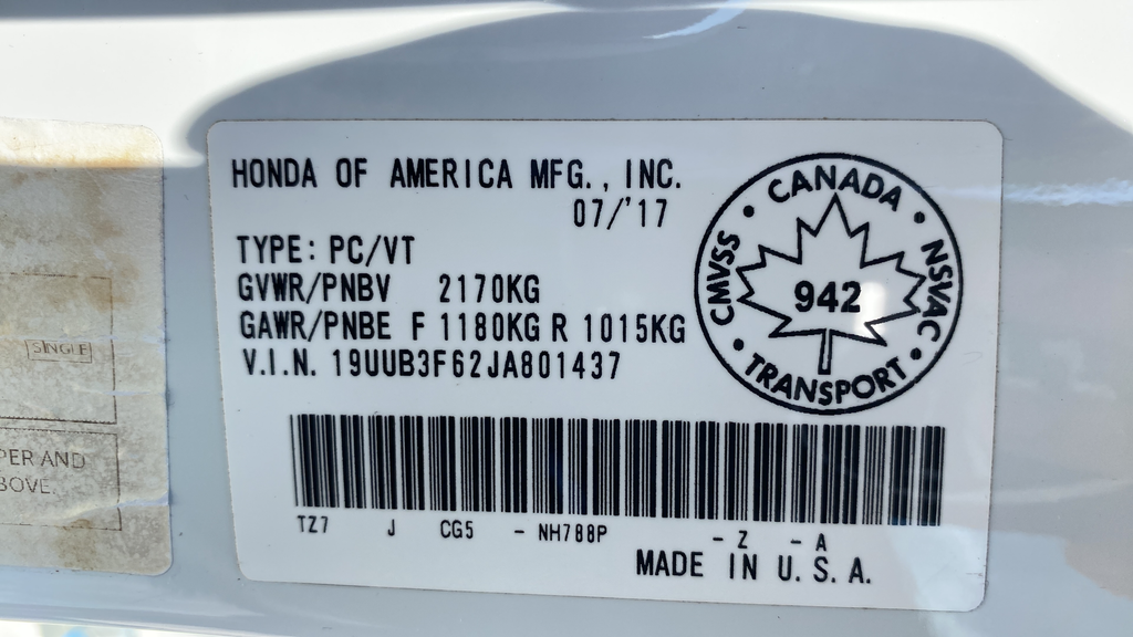 2018 Acura TLX 3.5L V6 SH-AWD w/Technology Package