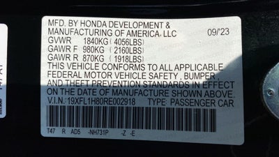 2024 Honda Civic Sport Touring