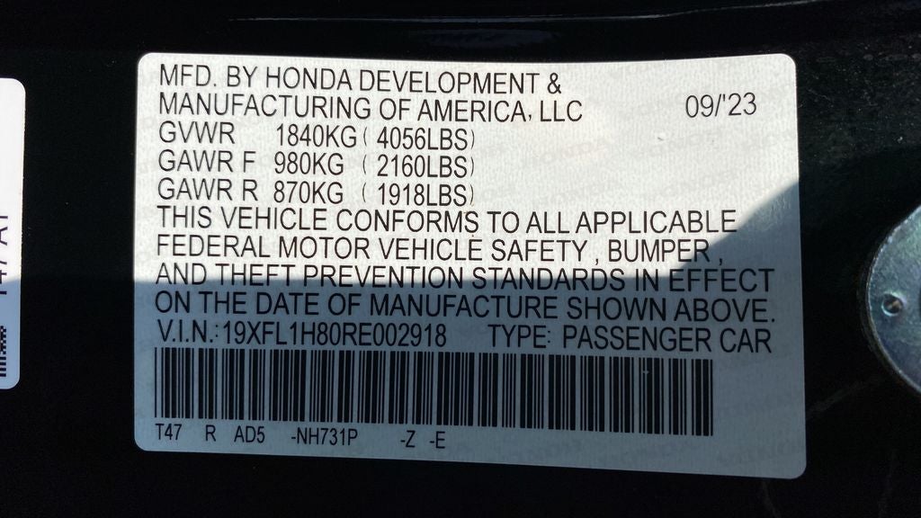 2024 Honda Civic Sport Touring