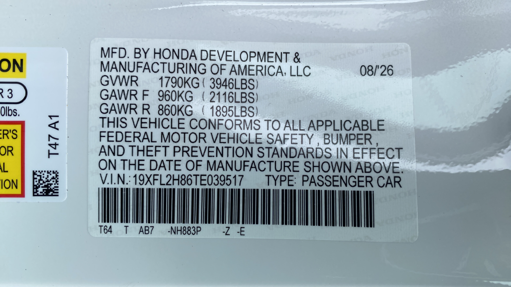 2026 Honda Civic Sport