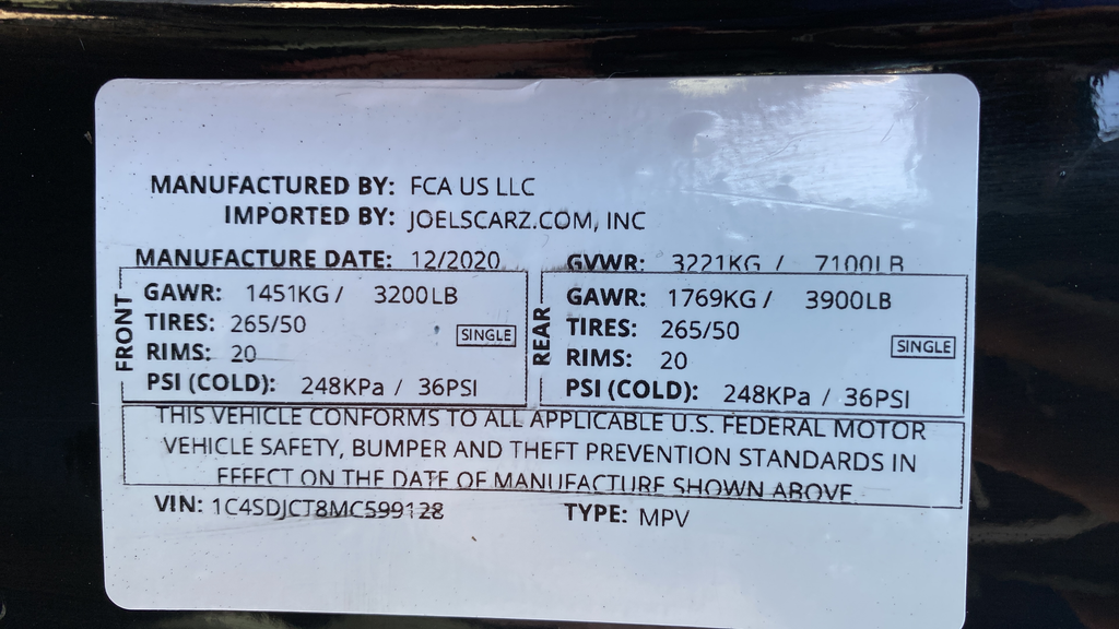 2021 Dodge Durango R/T