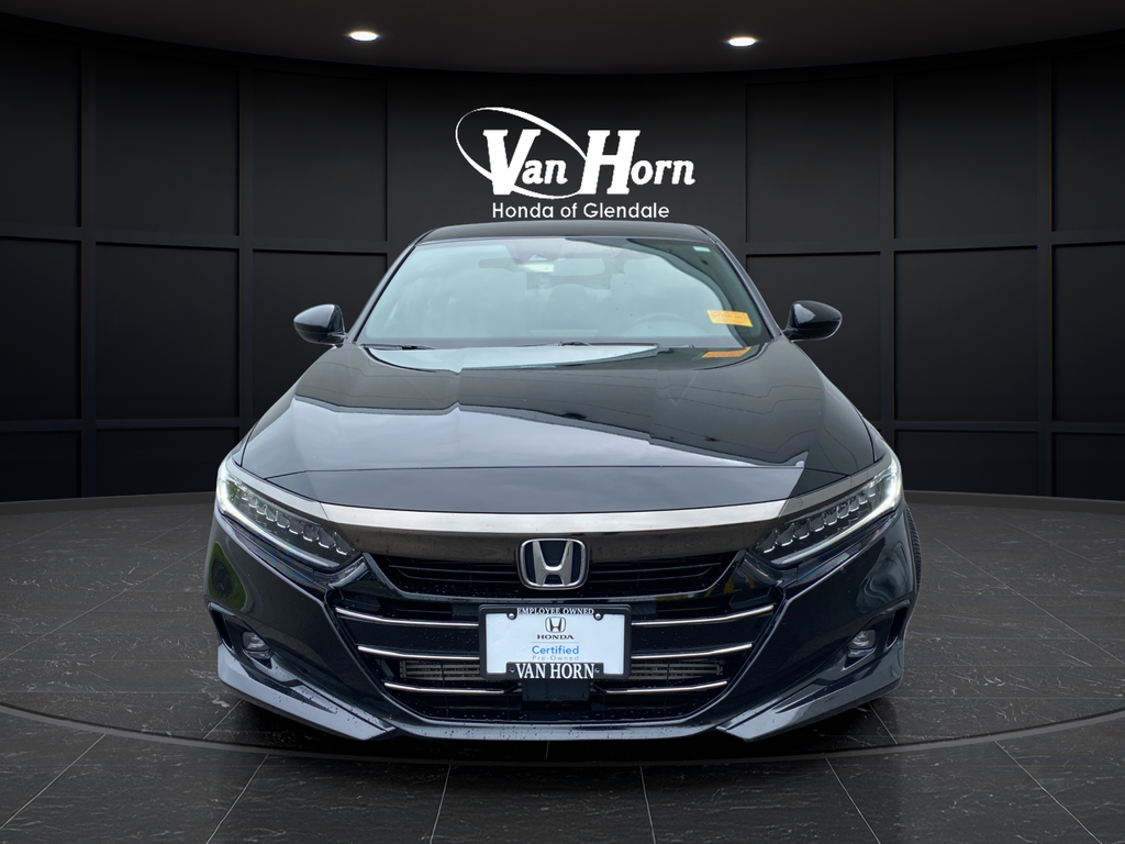 Certified 2021 Honda Accord Sport with VIN 1HGCV1F3XMA097361 for sale in Glendale, WI