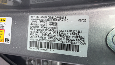 2022 Honda Accord Sport