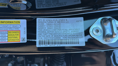 2026 Honda Accord LX