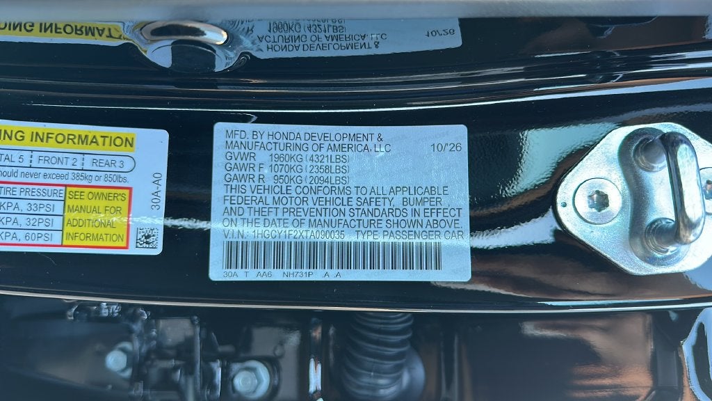 2026 Honda Accord LX