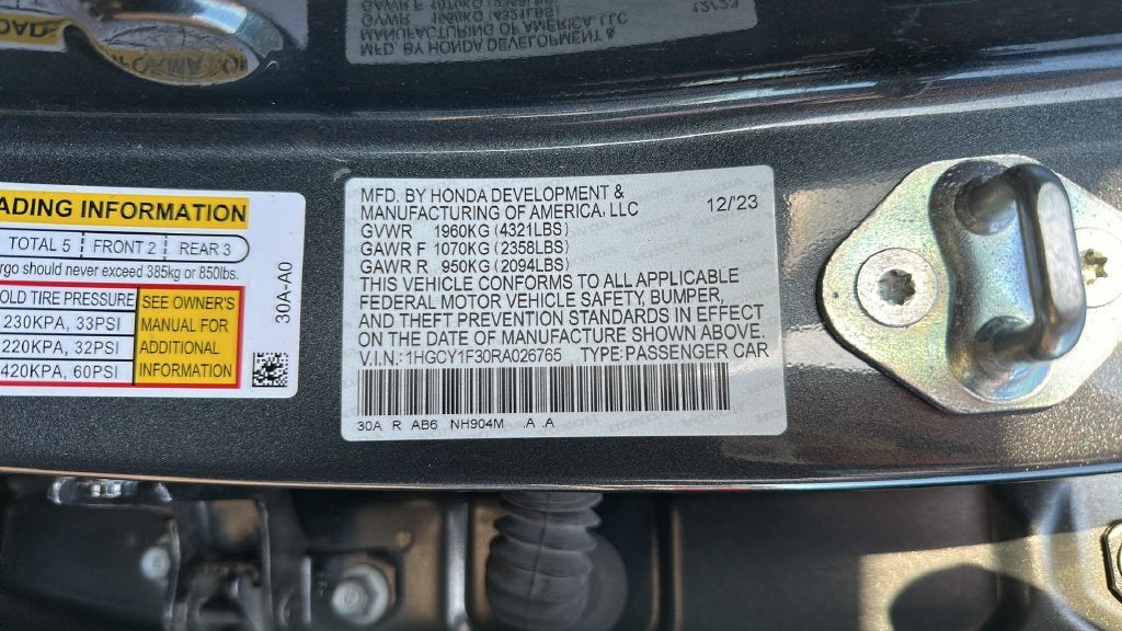 2024 Honda Accord EX