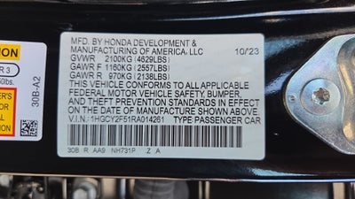 2024 Honda Accord Hybrid Sport