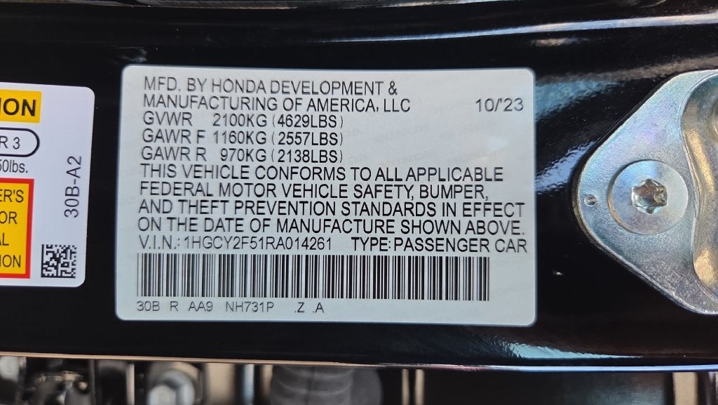 2024 Honda Accord Hybrid Sport