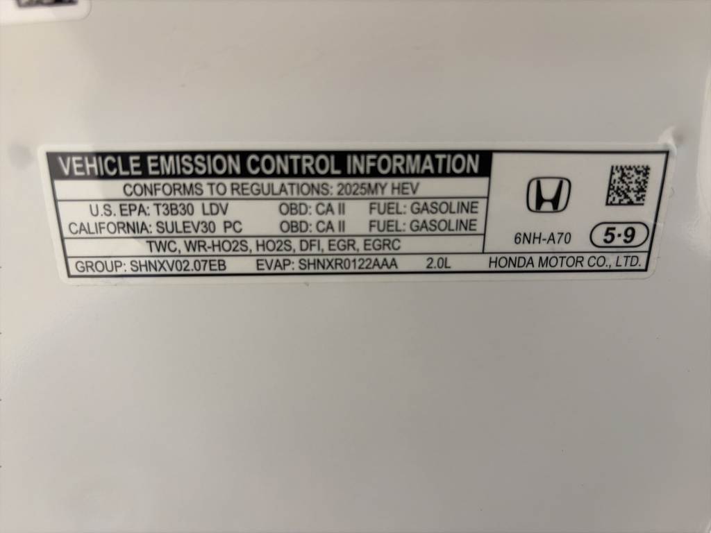 2025 Honda Accord Hybrid Touring