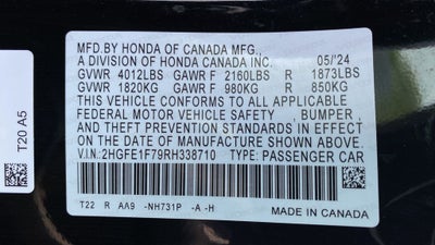 2024 Honda Civic EX