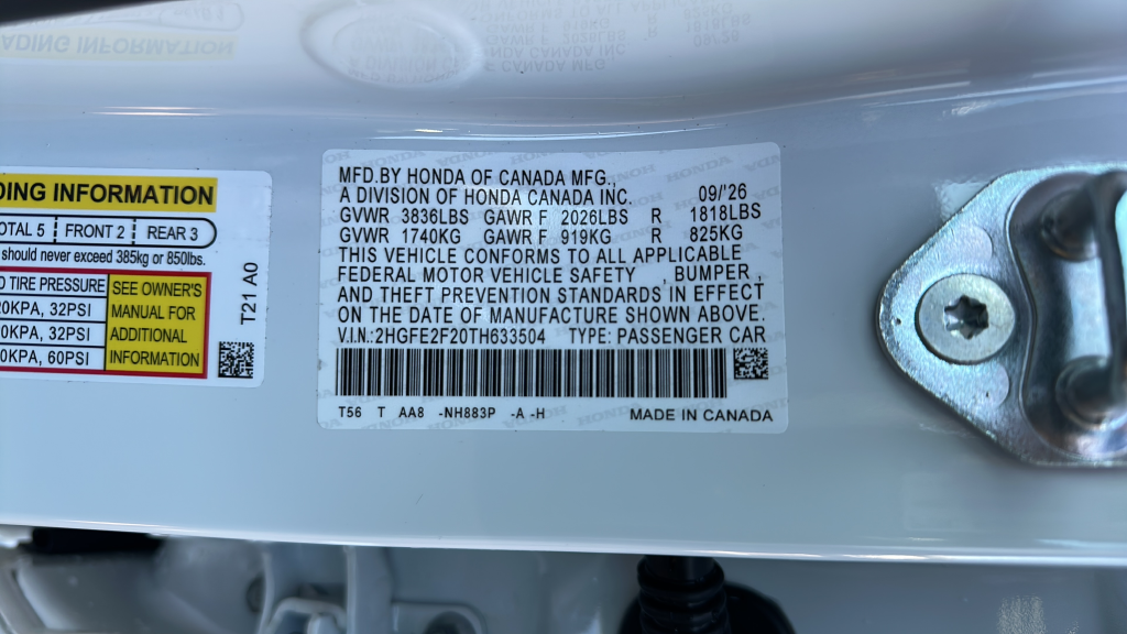 2026 Honda Civic LX