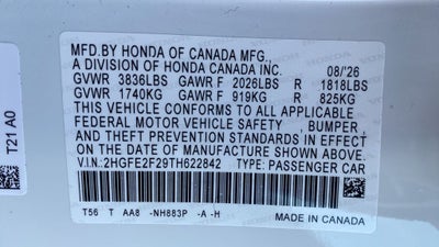 2026 Honda Civic LX