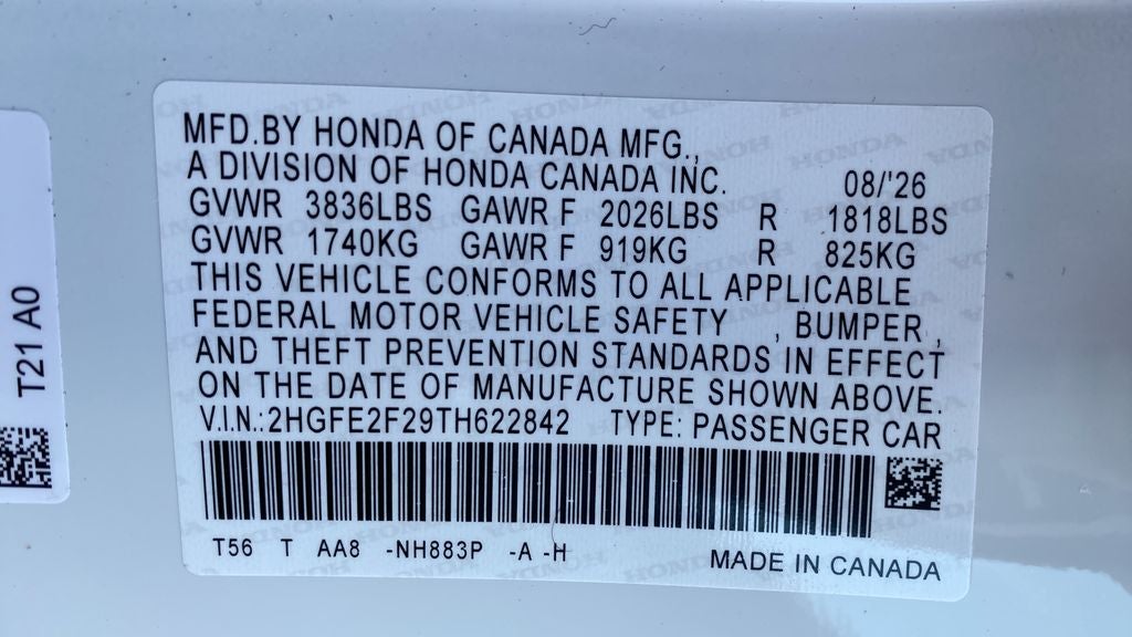 2026 Honda Civic LX