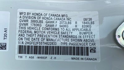 2026 Honda Civic Sport