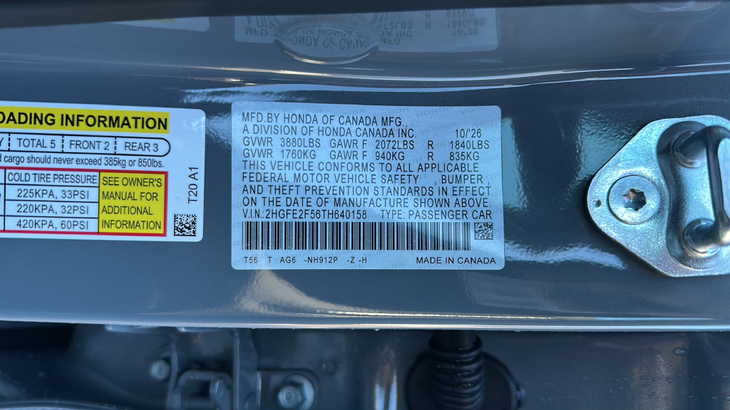 2026 Honda Civic Sport