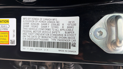 2026 Honda Civic Hybrid Sport