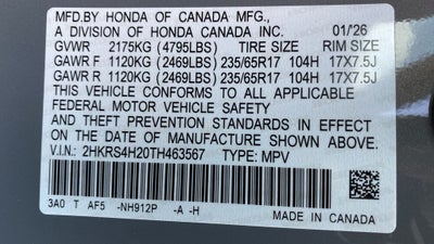 2026 Honda CR-V LX