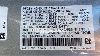 2026 Honda CR-V EX