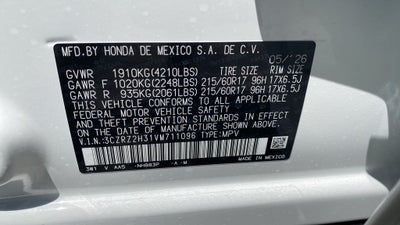 2027 Honda HR-V LX