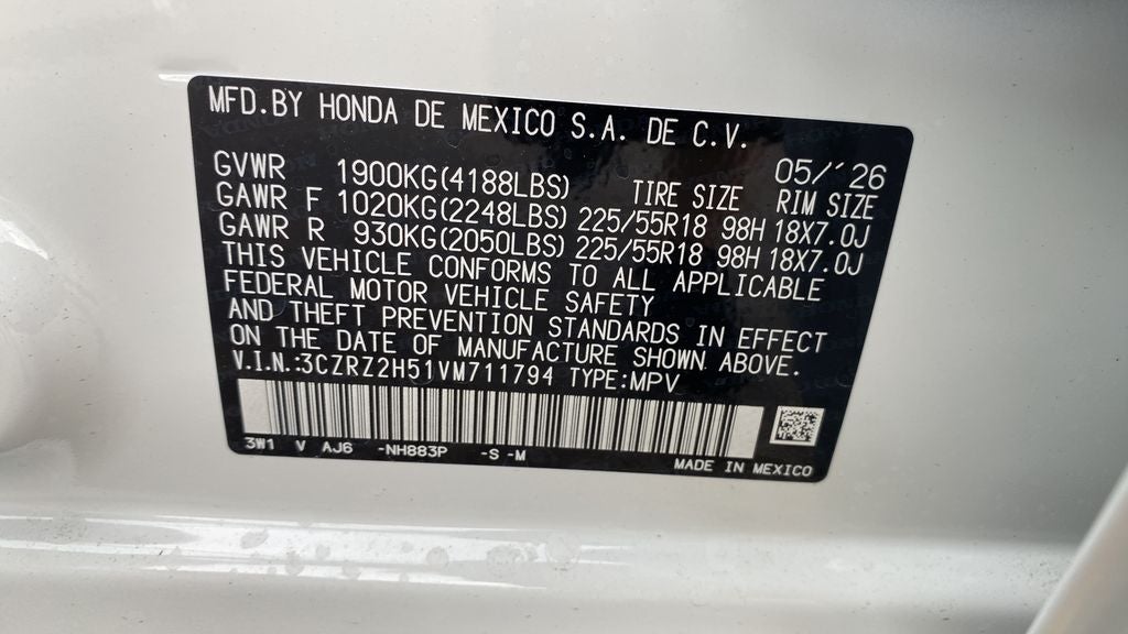 2027 Honda HR-V Sport
