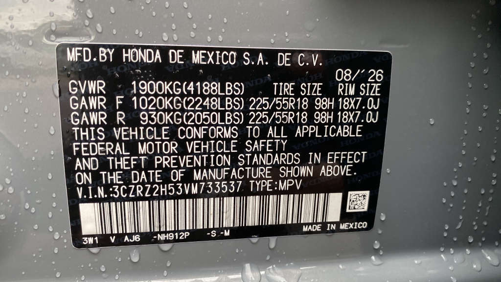 2027 Honda HR-V Sport