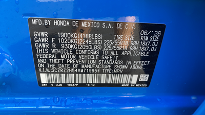 2027 Honda HR-V Sport