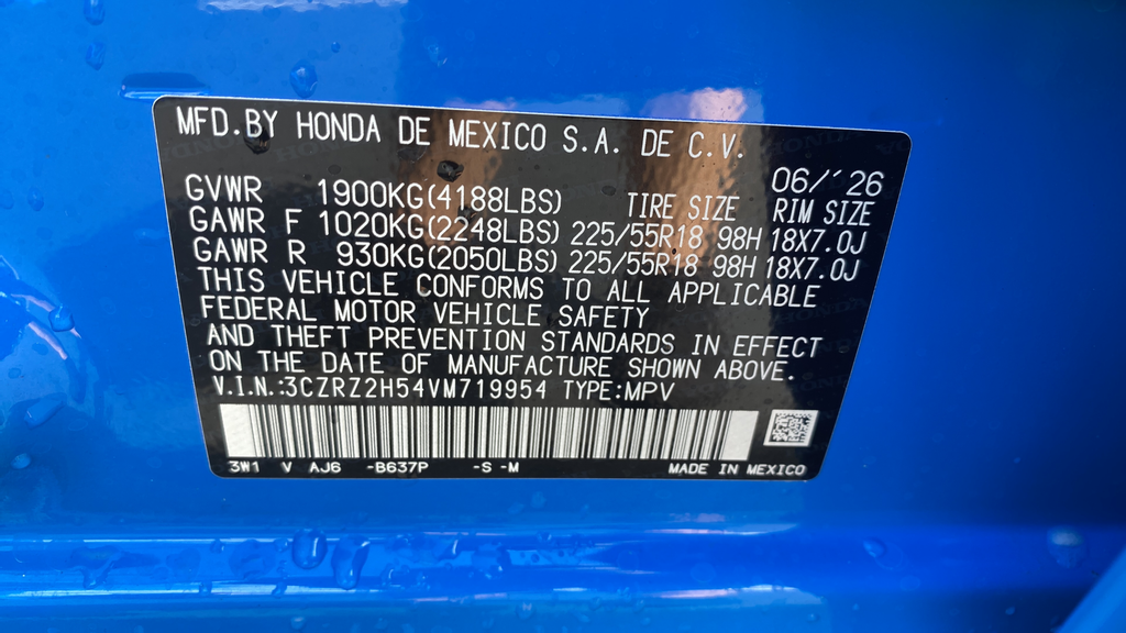 2027 Honda HR-V Sport