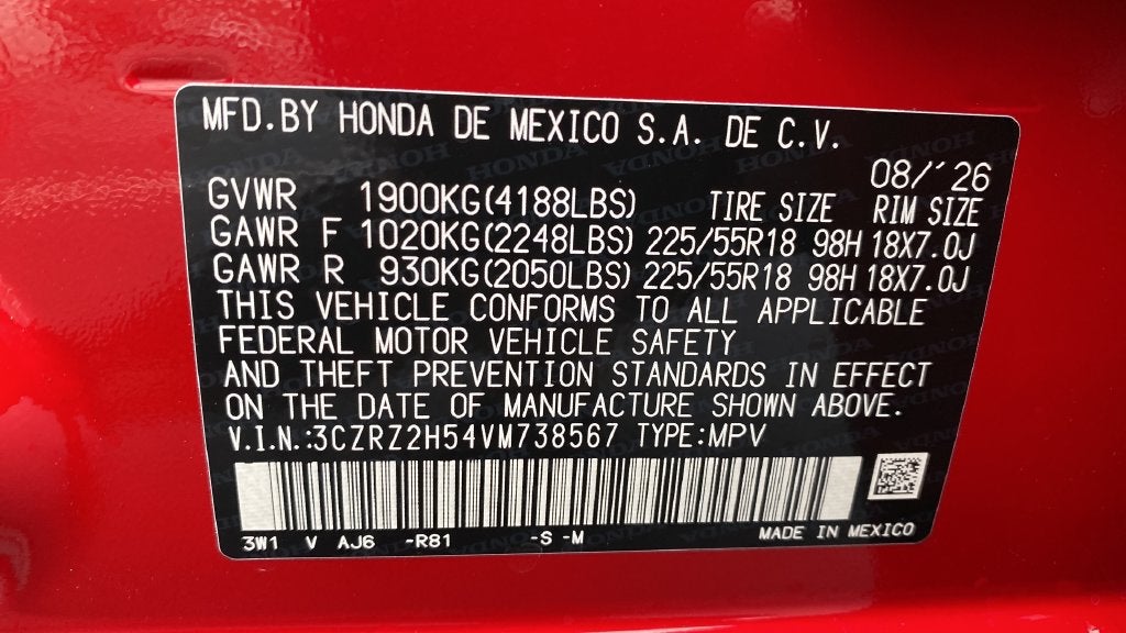 2027 Honda HR-V Sport