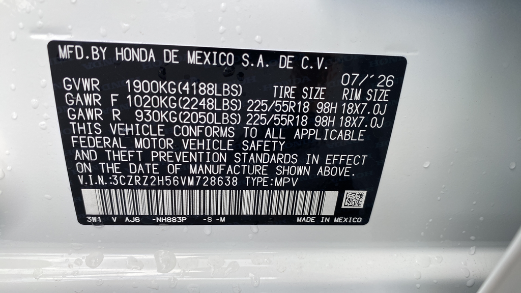 2027 Honda HR-V Sport