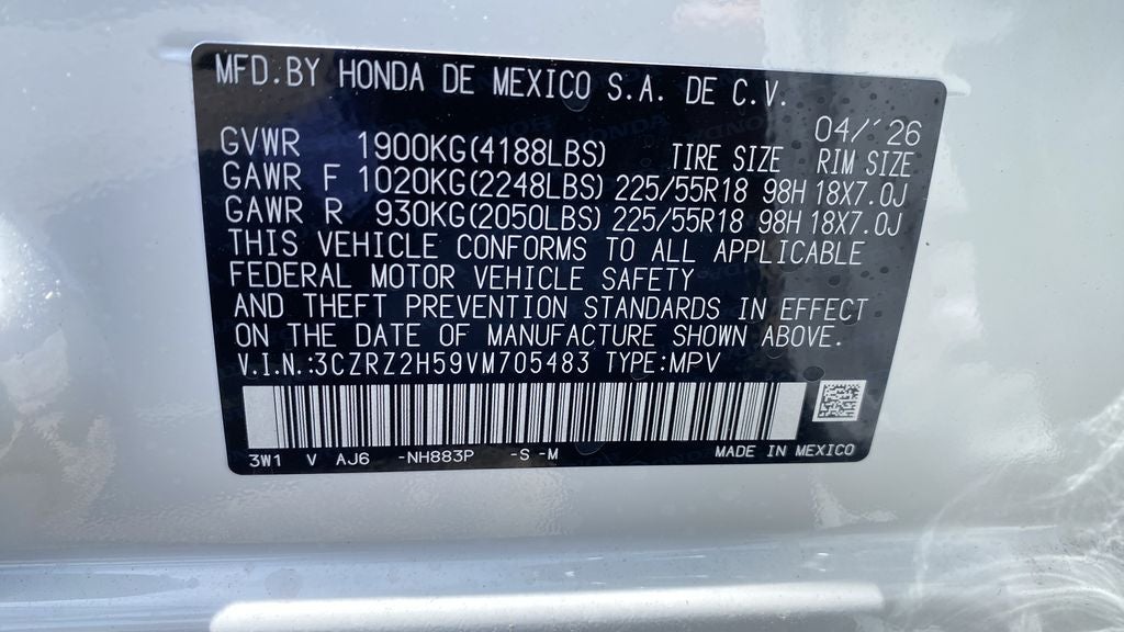 2027 Honda HR-V Sport