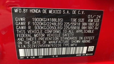 2024 Honda HR-V Sport