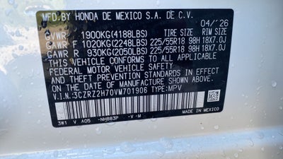2027 Honda HR-V EX-L