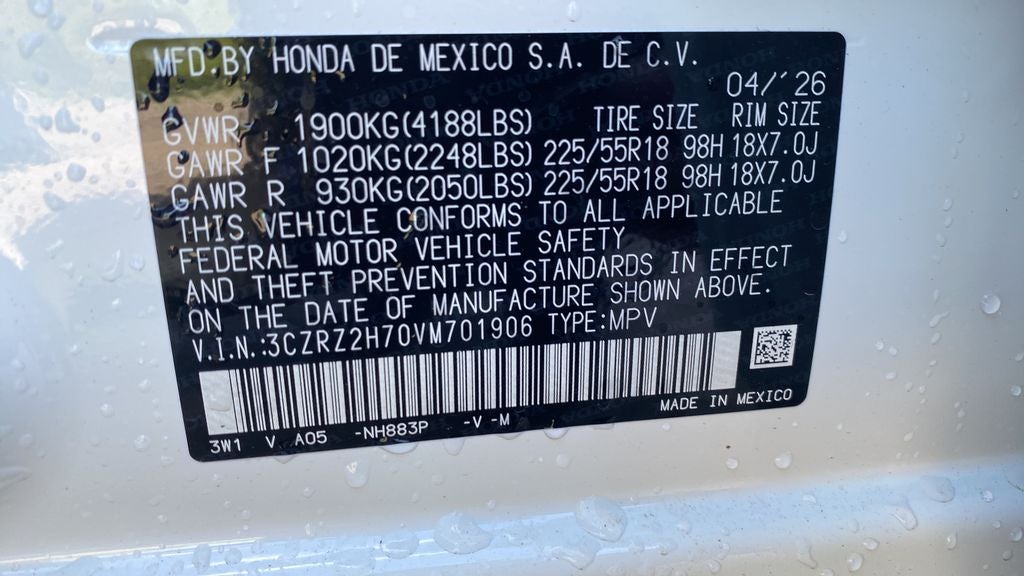 2027 Honda HR-V EX-L