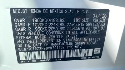 2027 Honda HR-V EX-L