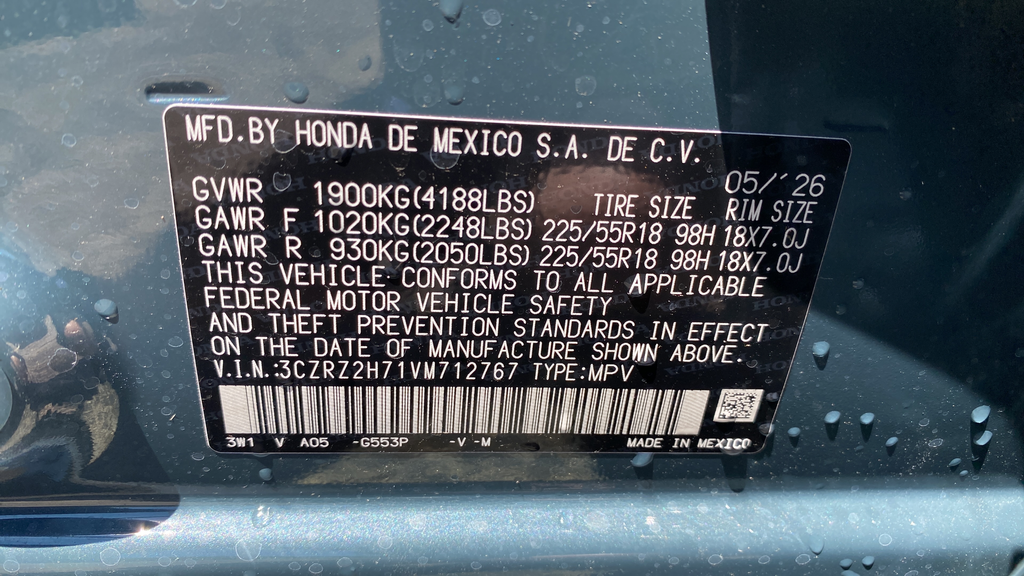 2027 Honda HR-V EX-L