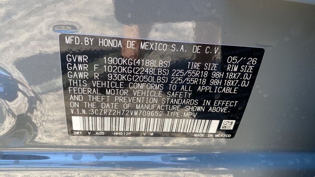 2027 Honda HR-V EX-L