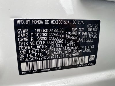 2026 Honda HR-V EX-L
