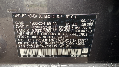 2027 Honda HR-V EX-L