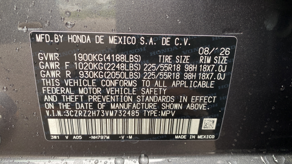 2027 Honda HR-V EX-L