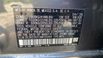 2027 Honda HR-V EX-L