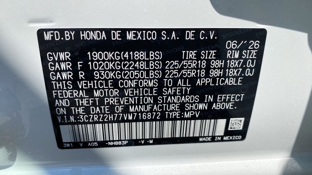 2027 Honda HR-V EX-L