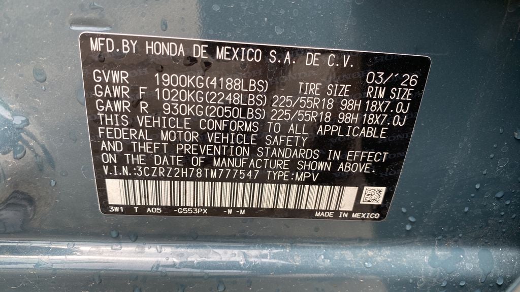 2026 Honda HR-V EX-L