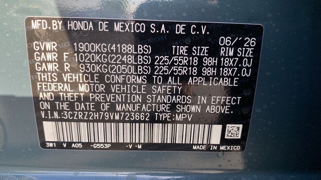 2027 Honda HR-V EX-L