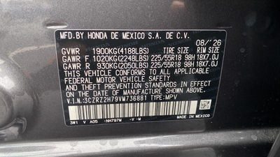 2027 Honda HR-V EX-L