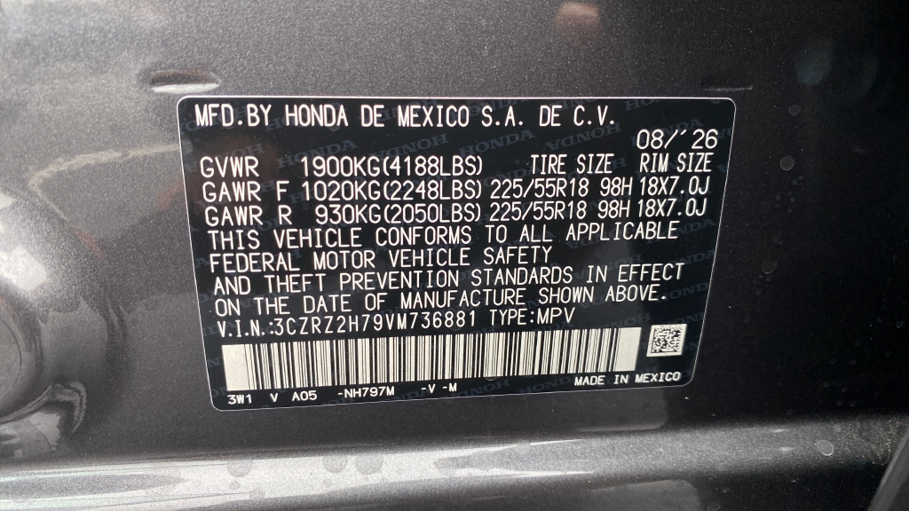 2027 Honda HR-V EX-L