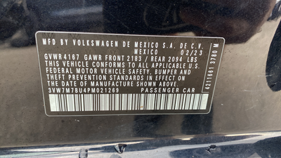2023 Volkswagen Jetta 1.5T SE