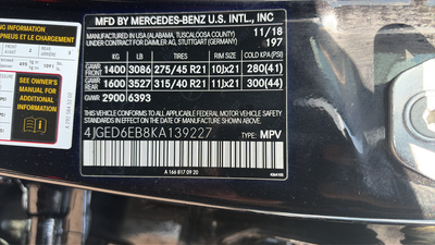 2019 Mercedes-Benz GLE GLE 43 AMG® 4MATIC®