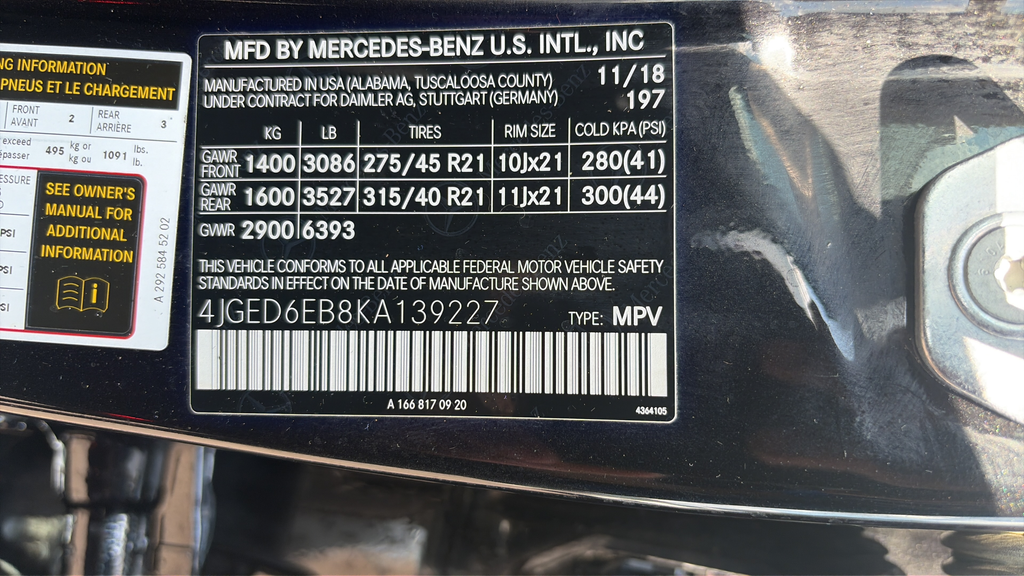2019 Mercedes-Benz GLE GLE 43 AMG® 4MATIC®