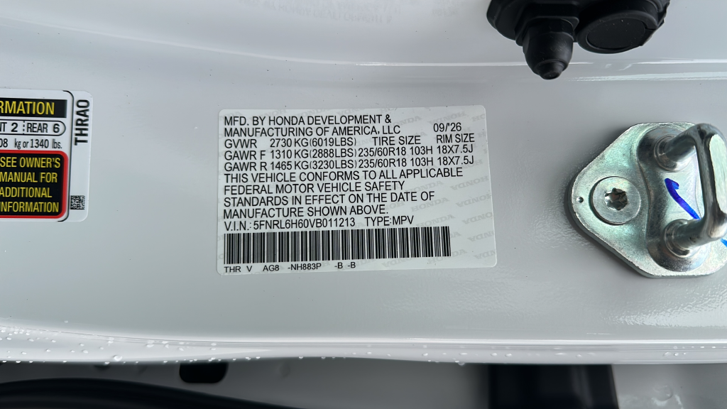2027 Honda Odyssey EX-L
