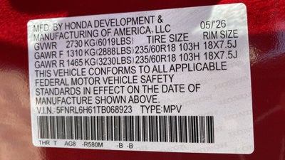 2026 Honda Odyssey EX-L